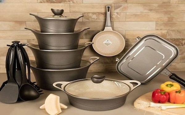 تصویر 5 از قیمت سرویس قابلمه گرانیتی + خرید باور نکردنی